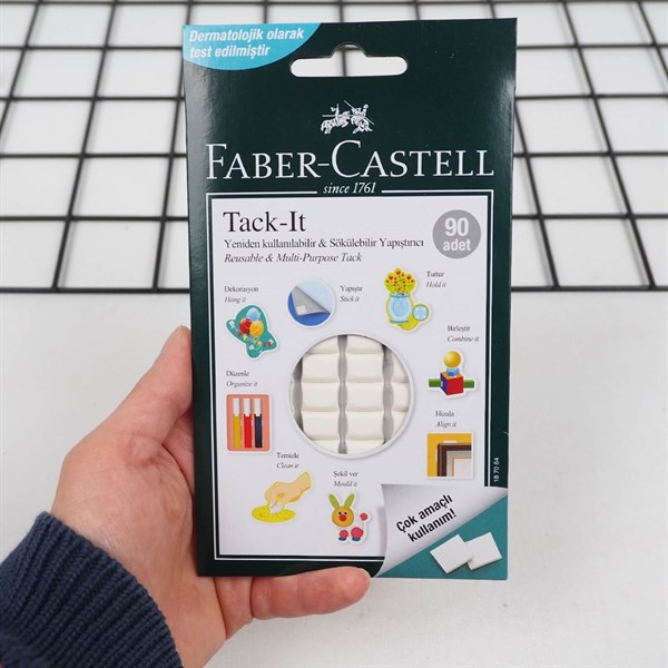 Faber-Castell Tack-It Hamur Yapıştırıcı 90'lı