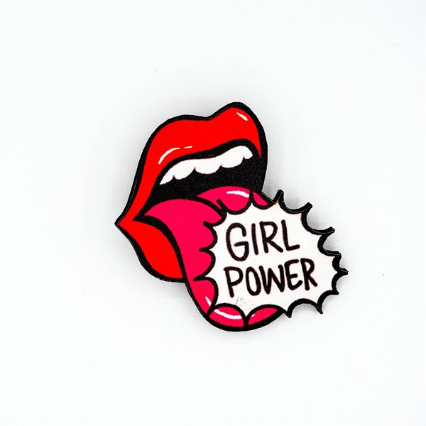 Girl Power Mod Rozet