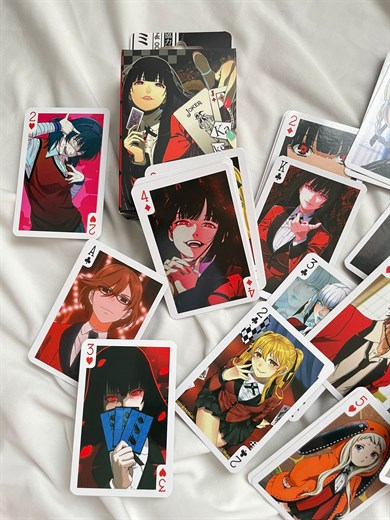 Anime Kakegurui İskambil Poker Kartı