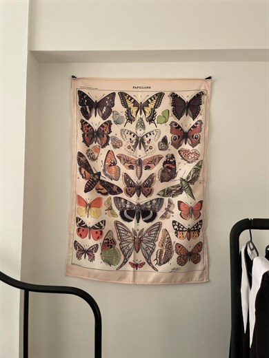 Butterfly Family Duvar Örtüsü - Wall Tapestry I 70 x 100 cm