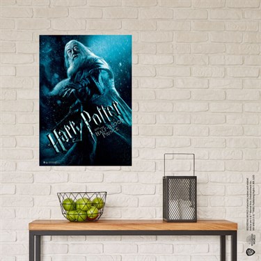Lisanslı Kuşe Kağıt HD Baskı Harry Potter Dumbledore Posteri